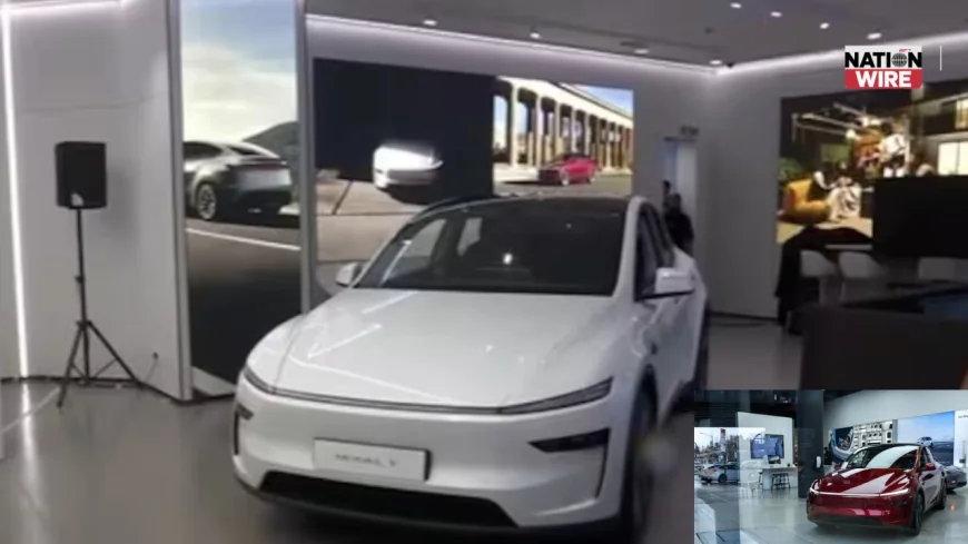 Tesla Showroom Mumbai: ₹59.89 लाख में लॉन्च हुई Tesla Model Y, भारत में बिक्री शुरू
