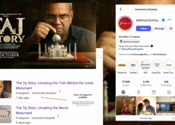 the taj story zee music